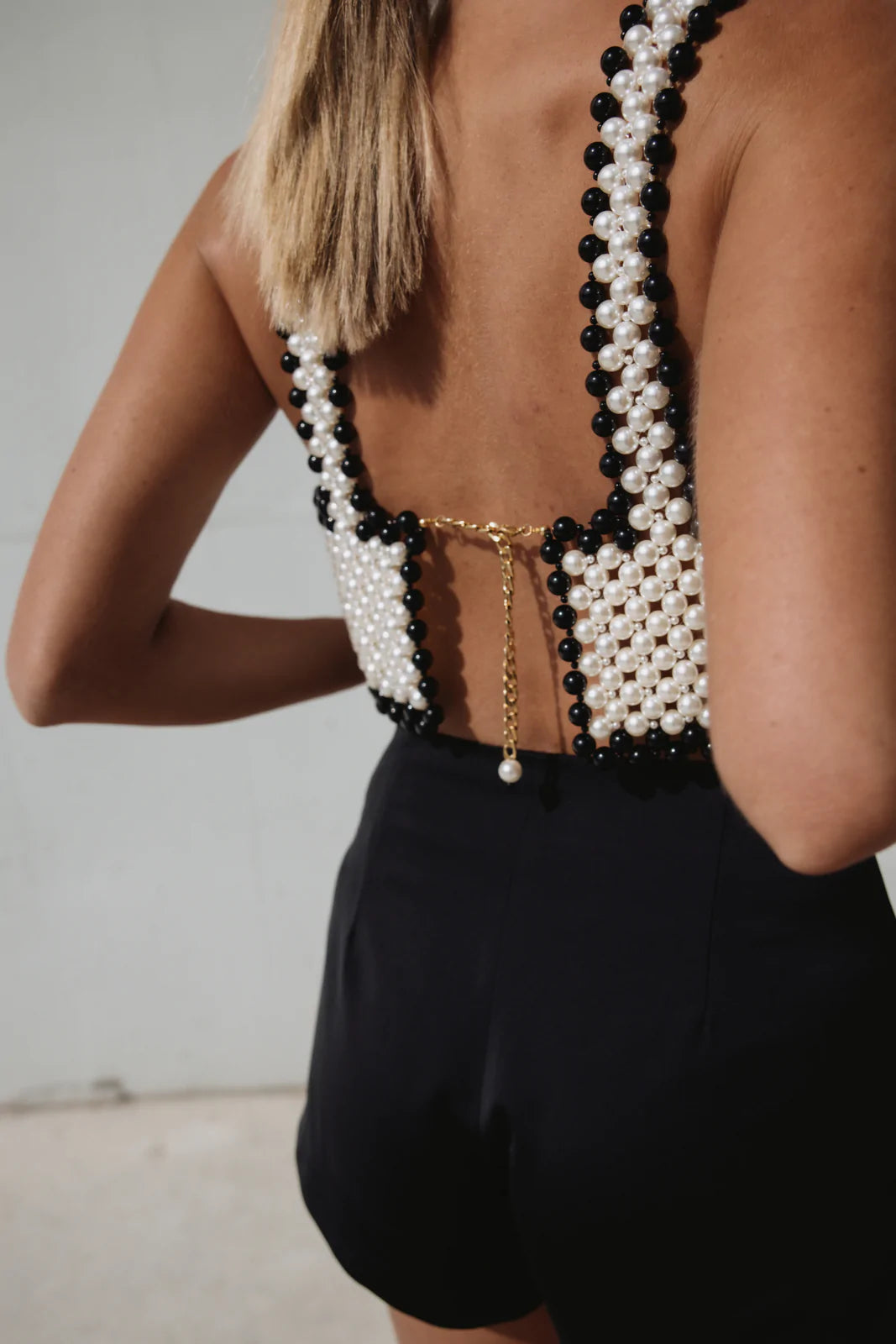 EMILY PEARLS TOP